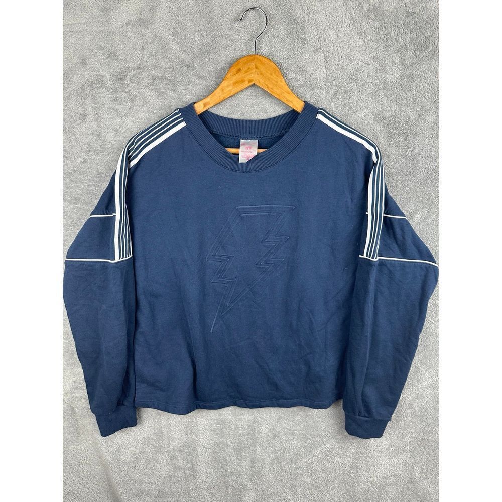 Women JR blue pull over sweater XL‎ (15-17)